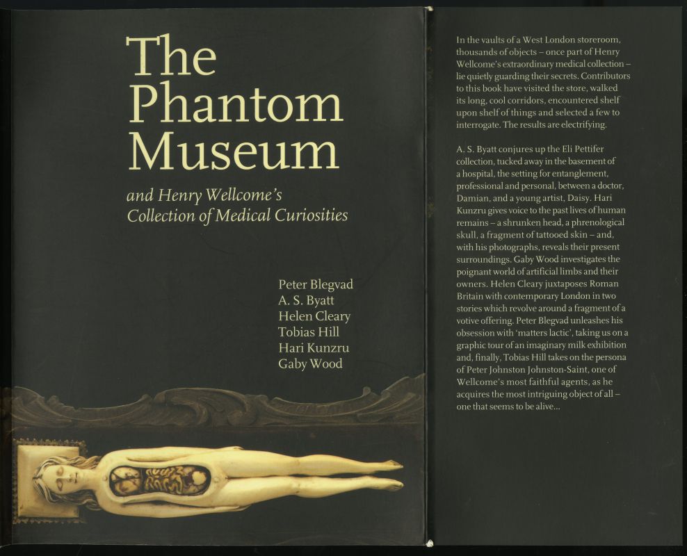 『The Phantom Museum』（2003年、Profile Books）表紙を広げたもの02